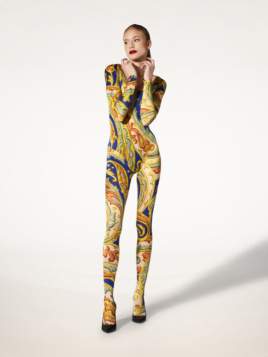 PAISLEY BAROQUE TIGHTS PAISLEY BAROQUE TIGHTS