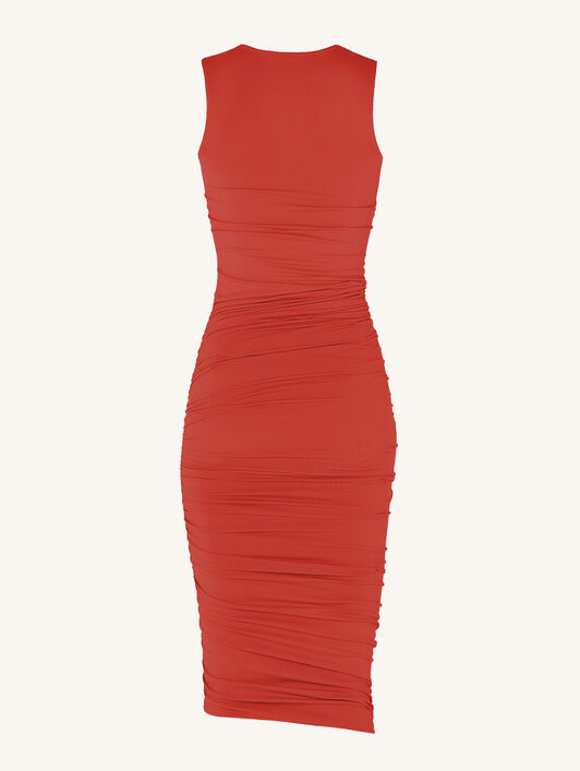 CRESCENT DRAPE DRESS CRESCENT DRAPE DRESS