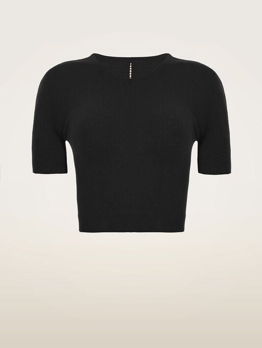 SEAMLESS FORM TOP SHORT SLEEVE